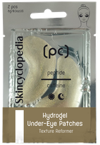 SKINCYCLOPEDIA With Peptides, Caffeine, Hyaluronic Acid and Collagen eye patches, 2 pcs.