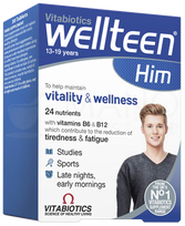 WELLTEEN  Him Vitality&Wellness tabletes, 30 gab.