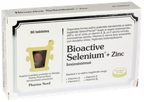 BIOACTIVE Selenium + Zinc tabletes, 90 gab.