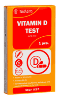 TESTERA Vitamin D tests, 1 gab.