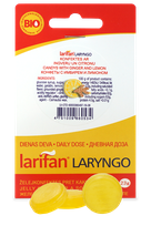 LARIFAN Laryngo Имбирь Лимон желейные конфеты, 23 г