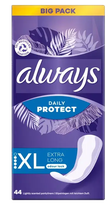 ALWAYS  Daily Protect Extra Long XL ikdienas ieliktnīši, 44 gab.