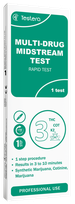 TESTERA Multi-Drug (3 vielas) tests, 1 gab.