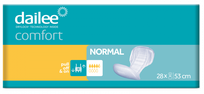 DAILEE Comfort Normal Size S (53 cm) urological pads, 28 pcs.