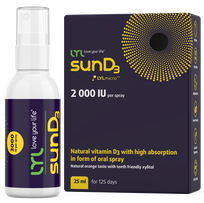LYL sunD3 2000 SV, spray, 25 ml