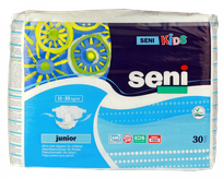 SENI Kids Junior 11-25 кг подгузники, 30 шт.