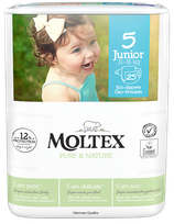 MOLTEX Eco Pure & Nature 5 Junior (11-25 kg) autiņbiksītes  , 25 gab.