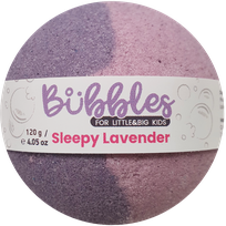 BUBBLES Sleepy Lavender bath bomb, 120 g