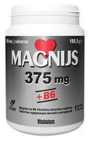MAGNIJS 375 мг + B6 таблетки, 180 шт.