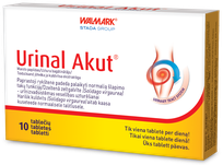 WALMARK   Urinal Akut tabletes, 10 gab.