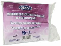 OLKO  ar mīksto uzgali, 1.izmērs medicīniskais klizmas balons, 1 gab.