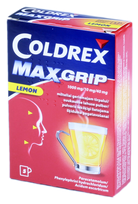 COLDREX MAXGRIP LEMON пакетики, 5 шт.