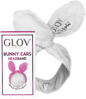 GLOV Bunny Ears Grey спа лента для волос, 1 шт.
