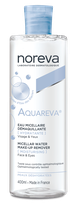 NOREVA Aquareva Moisturizing micelārais ūdens, 400 ml