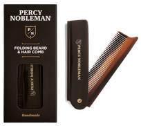 PERCY NOBLEMAN Folding Beard & Hair  гребень для волос, 1 шт.