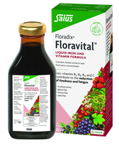 FLORADIX  Floravital Dzelzs šķidrums, 250 ml