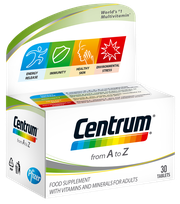 CENTRUM A - Zn pills, 30 pcs.