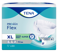 TENA Flex Super XL diapers, 30 pcs.