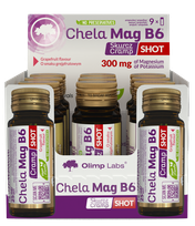 OLIMP LABS Chela-Mag B6 Cramp Shot (25 ml) ampulas, 9 gab.