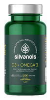 SILVANOLS Premium D3 Vitamīns + Omega3 kapsulas, 60 gab.