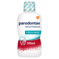 PARODONTAX Daily Fresh Mint mouthwash, 500 ml
