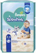 PAMPERS Splashers 3 (6-11 kg) biksītes, 12 gab.