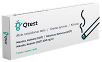QTEST Никотин (COT) экспресс тест, 1 шт.