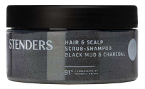 STENDERS Melno dūņu un ogles skrubis šampūns, 300 g