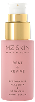 MZ SKIN Rest & Revive Restorative Placenta & Stem Cell Night serum, 30 ml