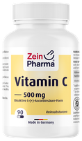 ZEINPHARMA Vitamin C 500 mg kapsulas, 90 gab.