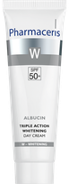 PHARMACERIS W Triple Action Skin Lightening SPF 50 dienas sejas krēms, 30 ml
