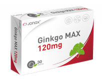 JONAX Ginkgo MAX 120 mg tabletes, 30 gab.