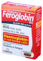 FEROGLOBIN B12 Slow Release capsules, 30 pcs.
