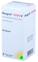 PANGROL 10000V kapsulas, 50 gab.