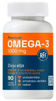 RFF Premium Omega-3 1000 мг мягкие капсулы, 90 шт.