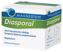 MAGNESIUM Diasporal 295,7 mg paciņas, 50 gab.