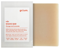 GRUUM Nar Zero Plastic - Orange & Lavender shaving soap, 95 g