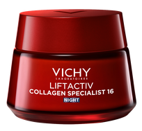 VICHY Liftactiv Collagen 16 Night sejas krēms, 50 ml