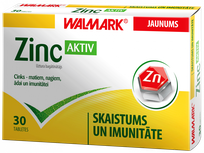 WALMARK   Zinc Aktiv tabletes, 30 gab.