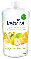 KABRITA Fruit puree, 100 g