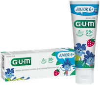 GUM Junior 6+ zobu pasta, 50 ml
