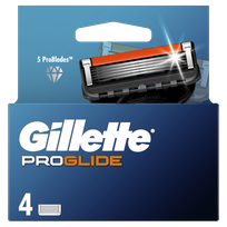 GILLETTE Fusion Proglide 4 Manual skuvekļu maināmās kasetnes, 4 gab.