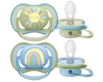 PHILIPS Avent Ultra Air, 0-6M соска, 2 шт.