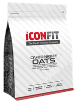 ICONFIT Overnight Oats Raspberry-Coconut biezputra, 1000 g