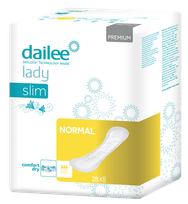 DAILEE Premium Lady Slim Normal higiēniskās paketes, 28 gab.