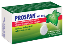 PROSPAN 65 mg putojošās tabletes, 10 gab.