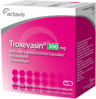 Troxevasin TROXEVASIN 300 mg cietās kapsulas, 100 gab.