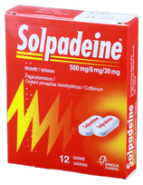 Solpadeine SOLPADEINE tabletes, 12 gab.