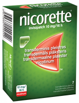 NICORETTE   Invisipatch10 mg/16h bandage, 7 pcs.