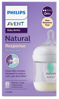 PHILIPS Avent Natural Response 125 ml, 0m+ pudelīte, 125 ml